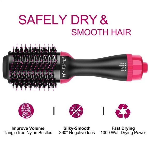 One Step Hair Dryer Volumizer - Hot Air Brush - Picture 2 of 6